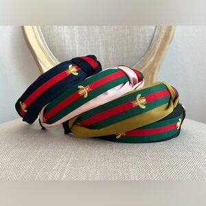 Knotted bee women’s headbands (4)